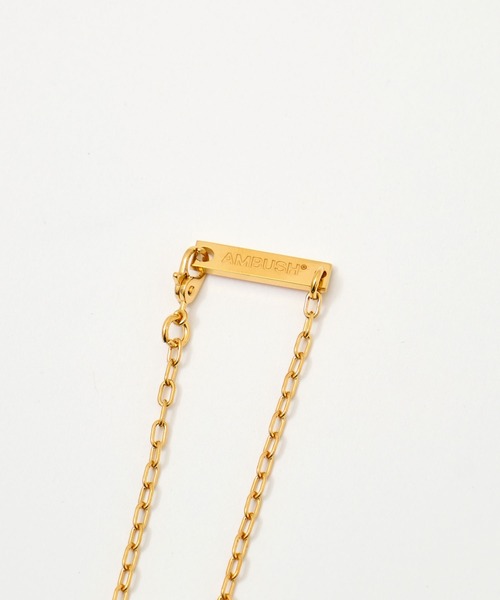 AMBUSH/アンブッシュ】ROSE CHARM NECKLACE/ローズチャームネックレス