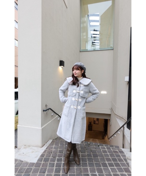 Fluffy Sailor Duffle Coat（ダッフルコート）｜MISTREASS