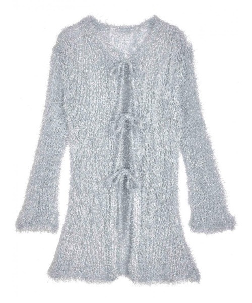 セール】UND 2WAY RAME HAND KNIT TOP（ニット/セーター）｜Ameri