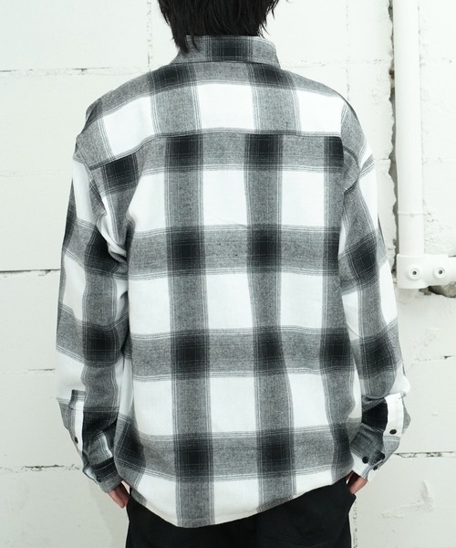 THE MILES（ザ マイルズ）の「FLANNEL L/S SHIRTS オンブレ フランネル