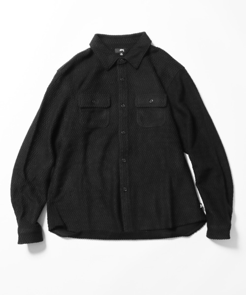 STUSSY（ステューシー）の「STUSSY/ステューシー Textured Wool CPO LS