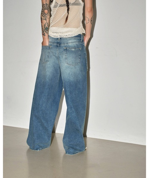 TODAYFUL（トゥデイフル）の「Layered Waist Denim（デニムパンツ