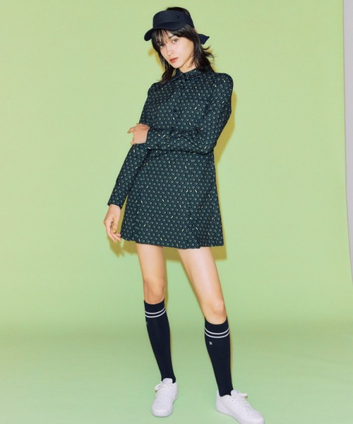 セール】Horseshoe print シャツワンピース（ワンピース）｜EIMY GOLF