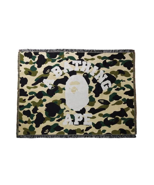 1ST CAMO JACQUARD BLANKET（ブランケット）｜A BATHING APE（ア