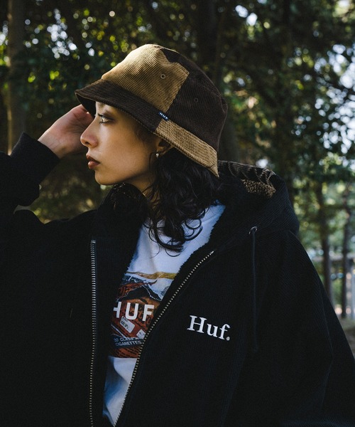 HUF（ハフ）の「COLTON CORD HOODED ZIP JACKET / HUF コーデュロイ