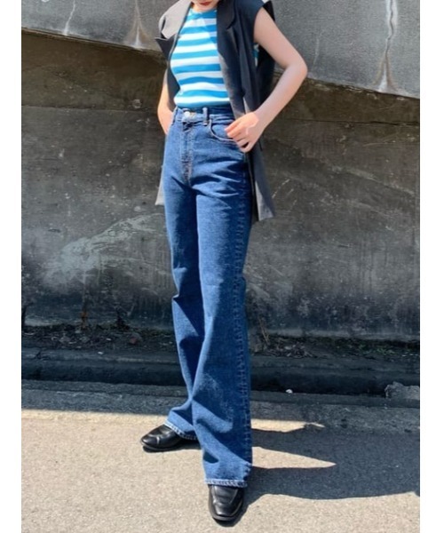 MOUSSY（マウジー）の「MVS SW FLARE（デニムパンツ）」 - WEAR