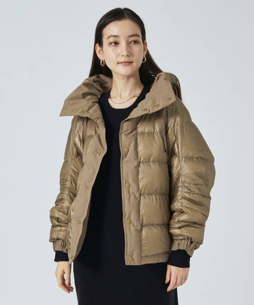 qualite（カリテ）の「【2WAY】ショートリバーダウン（ダウン