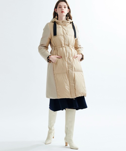 LANVIN en Bleu（ランバンオンブルー）の「ウールコンビロングダウン