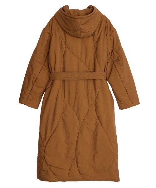 Ameri（アメリ）の「WAVE STITCH HEAT POLAK LONG COAT（その他