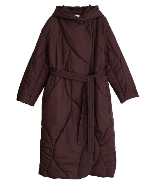 Ameri（アメリ）の「WAVE STITCH HEAT POLAK LONG COAT（その他