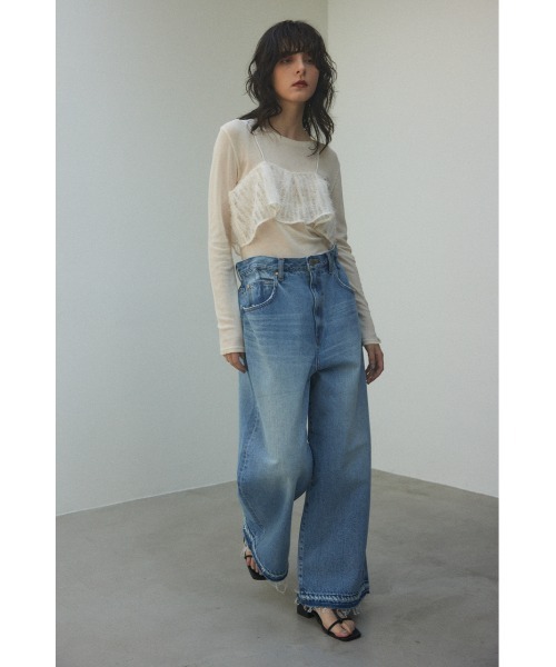 BLACK BY MOUSSY（ブラックバイマウジー）の「waist squeeze denim