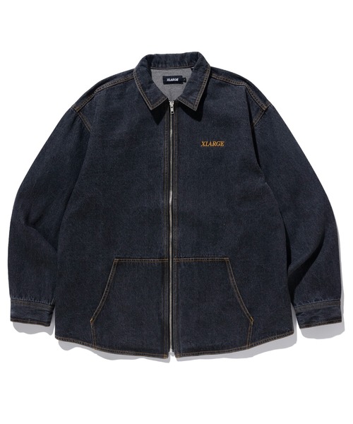 XLARGE（エクストララージ）の「DENIM ZIP SHIRT（シャツ/ブラウス