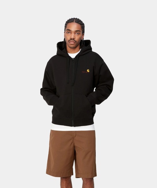 セール】【Carhartt WIP】HOODED AMERICAN SCRIPT JACKET（スウェット