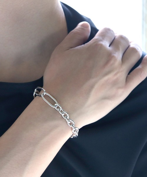 YArKA/ヤーカ】silver925 mix chain bracelet [HB1]/ミックスチェーン