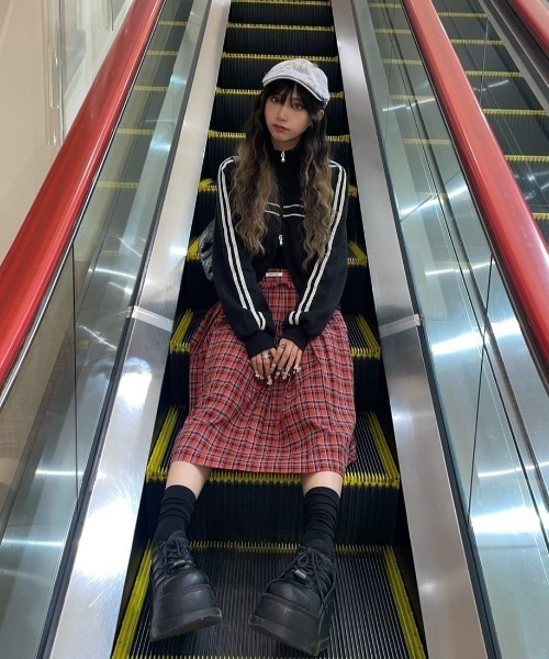 CRANK（クランク）の「【CRANK】LACE LINE TRACK JACKET（ジャージ