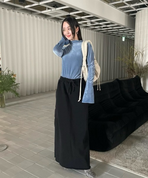 NEW LOGO SWEAT SKIRT（スカート）｜Ameri（アメリ）のファッション