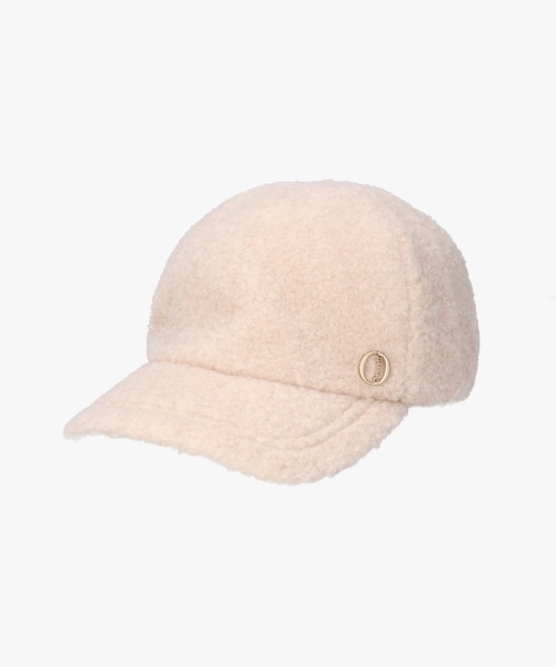 Chapeau d' O（シャポードオー）の「Chapeau d' O Wool Blend Boa Cap