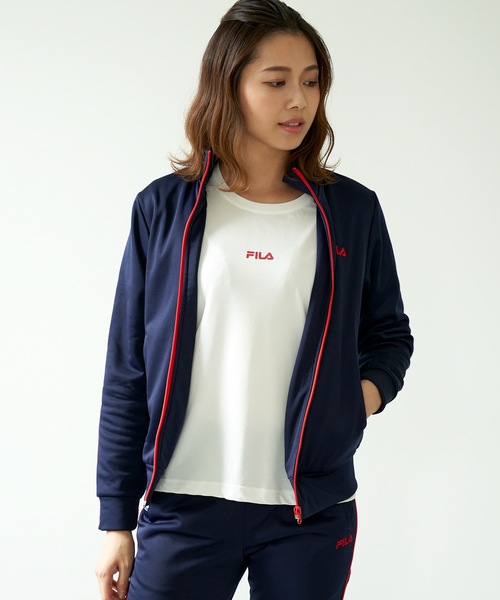 FILA / フィラ】レディースジップアップジャケット / ジャージ