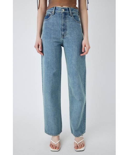MOUSSY（マウジー）の「HW 90S STRAIGHT（デニムパンツ）」 - WEAR