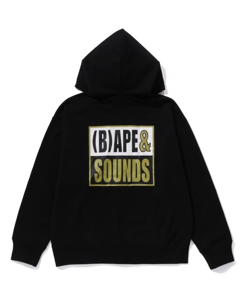 A BATHING APE（アベイシングエイプ）の「(B)APE SOUNDS LOGO ZIP