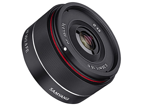 フルサイズEマウント用パンケーキレンズ「SAMYANG AF35mm F2.8 FE