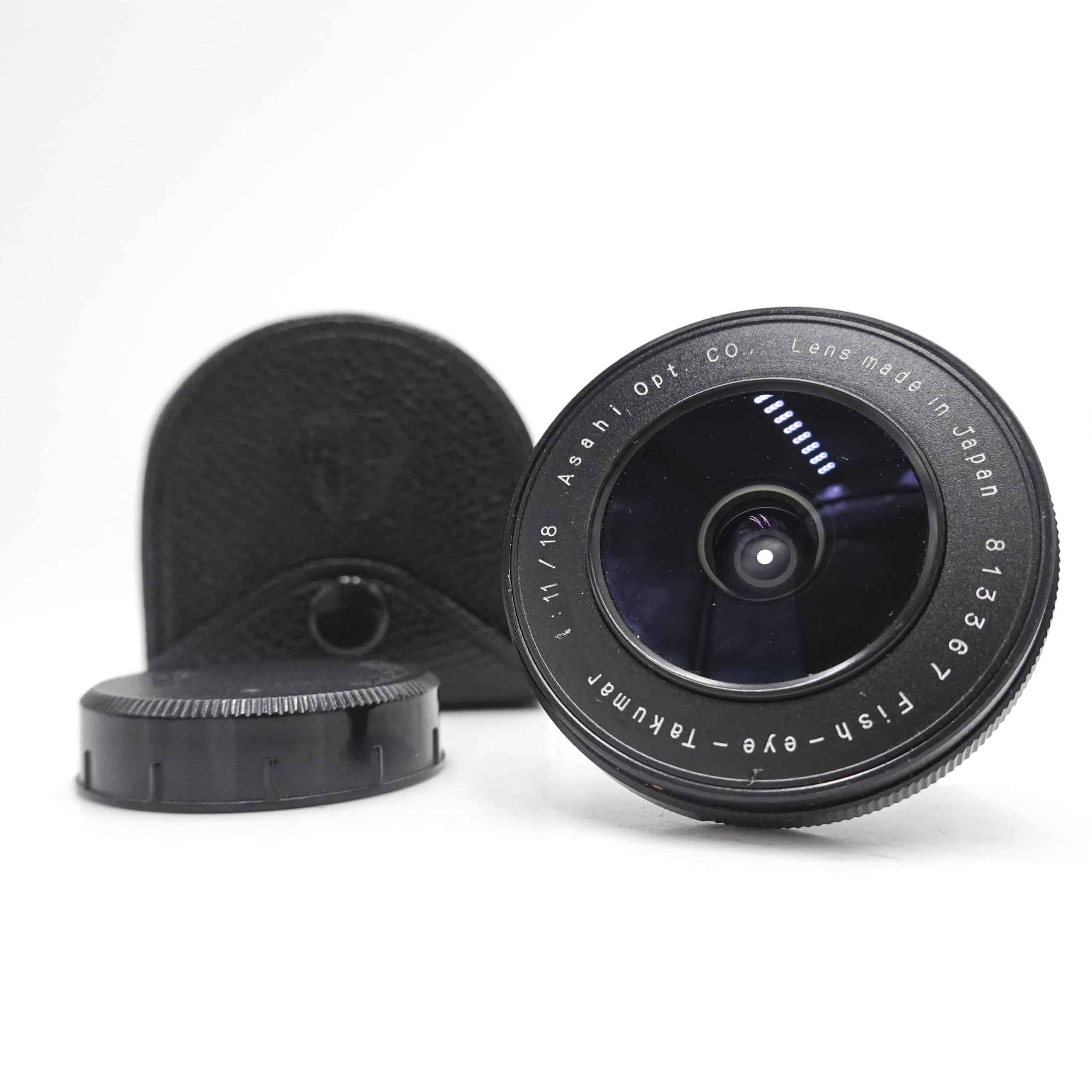 Pentax Asahi Fish-Eye Takumar 18mm F/11 Camera Lens - M42 Mount