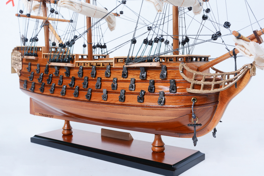 帆船模型 完成品 木製 HMS ヴィクトリー号 HMS Victory モデルシップ