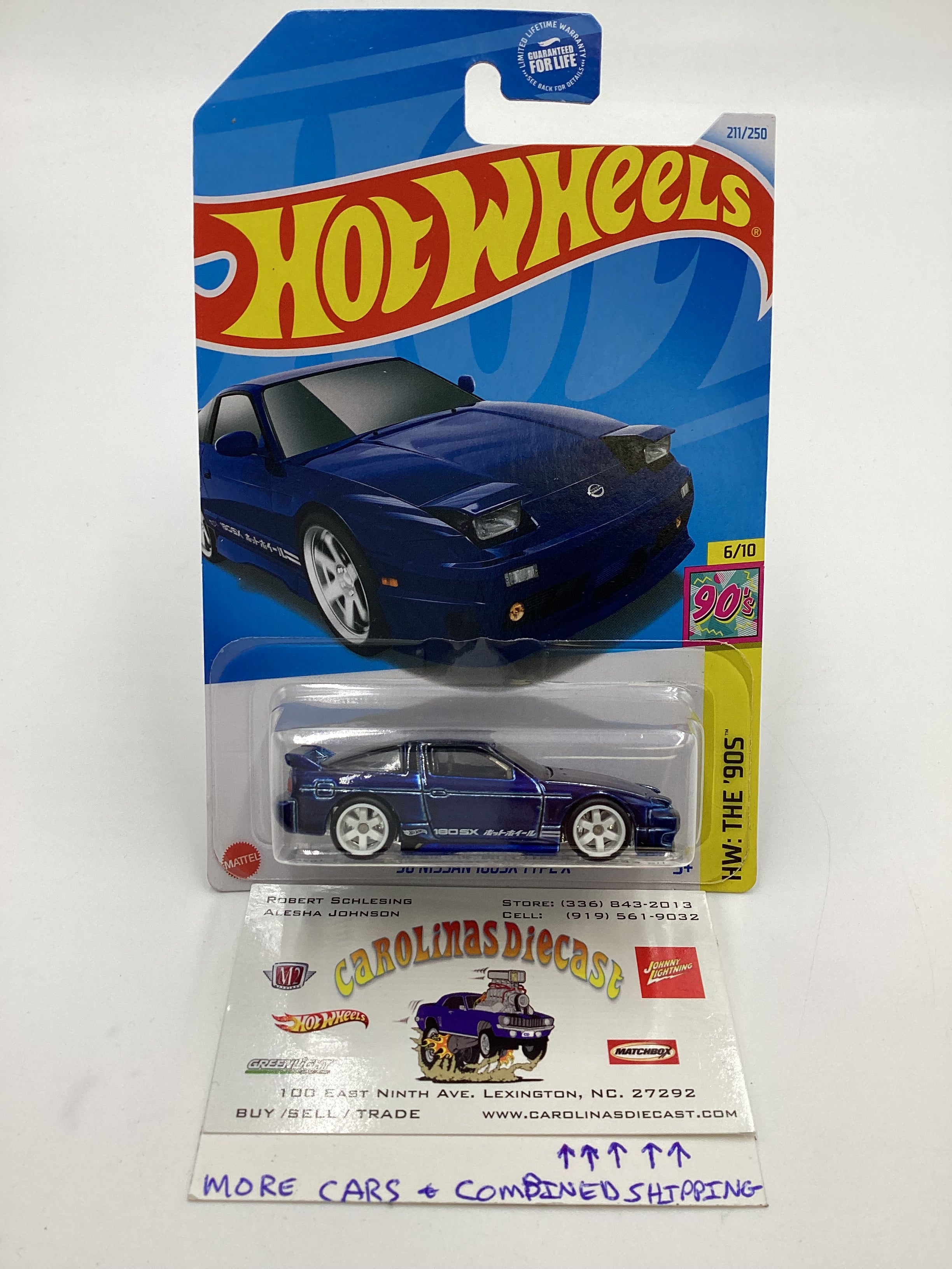 2024 Hot Wheels M Case Super Treasure Hunt #211 96 Nissan 180SX