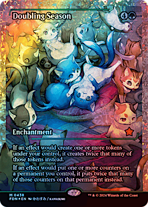 MTG 倍増の季節 コンフェッティFoil 日本語版 MTG 倍増の季節