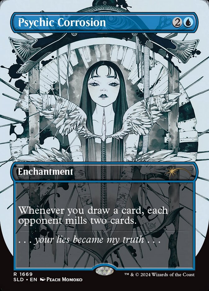 Psychic Corrosion · Secret Lair Drop (SLD) #1669 · Scryfall Magic