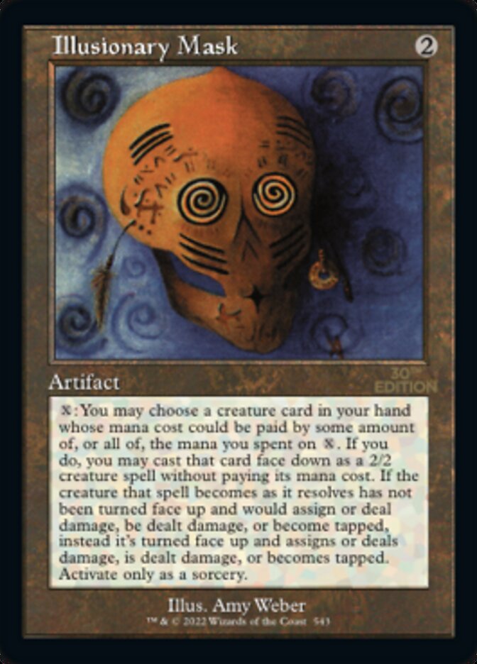 Illusionary Mask アンリミテッド UN MTG マジック Illusionary Mask