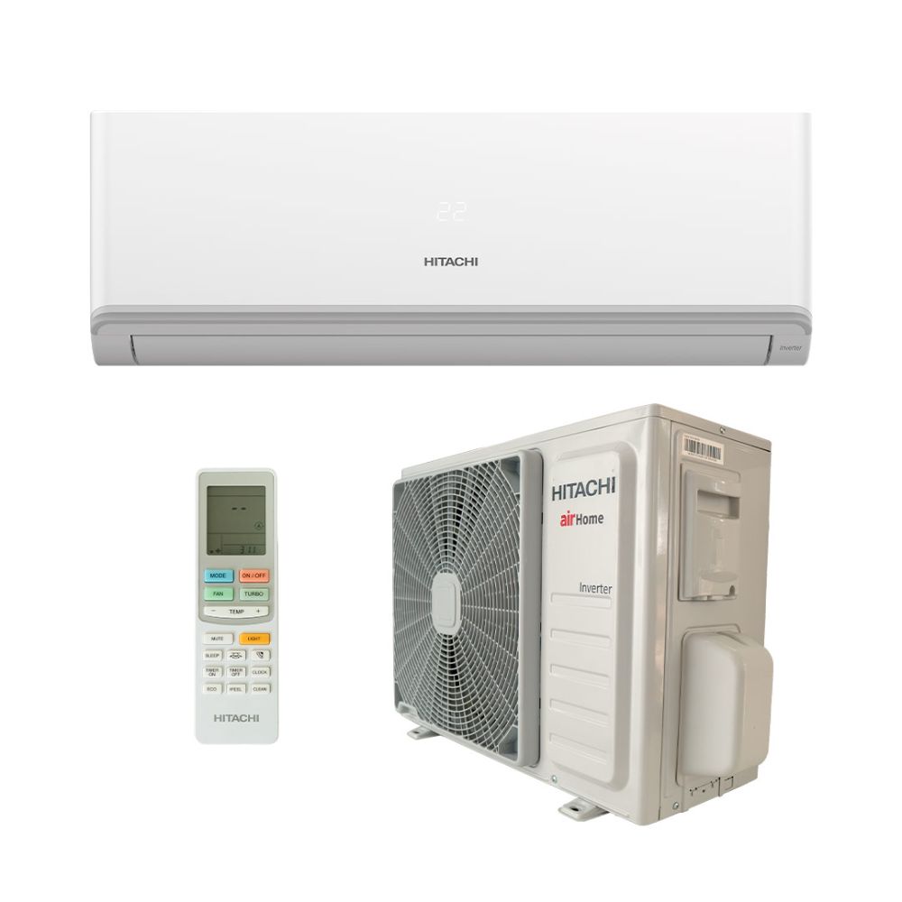 Ar-condicionado Split HW Inverter Hitachi AirHome 600 9.000 BTUs