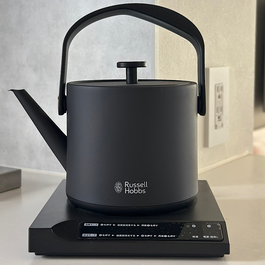 Russell Hobbs ラッセルホブス 7106JP-WH 温度調整電気ケトル T Kettle