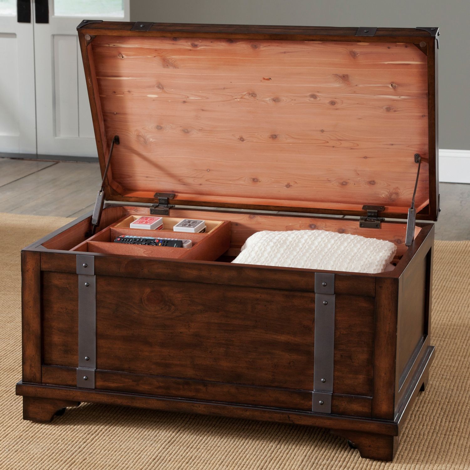 Aspen Skies Storage Trunk - Cedar Hill Furniture