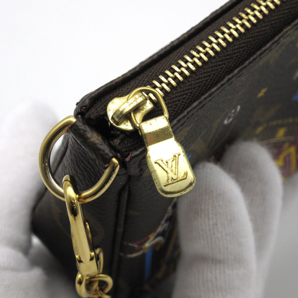 LOUIS VUITTON ルイ・ヴィトン ミニポシェット アクセソワール