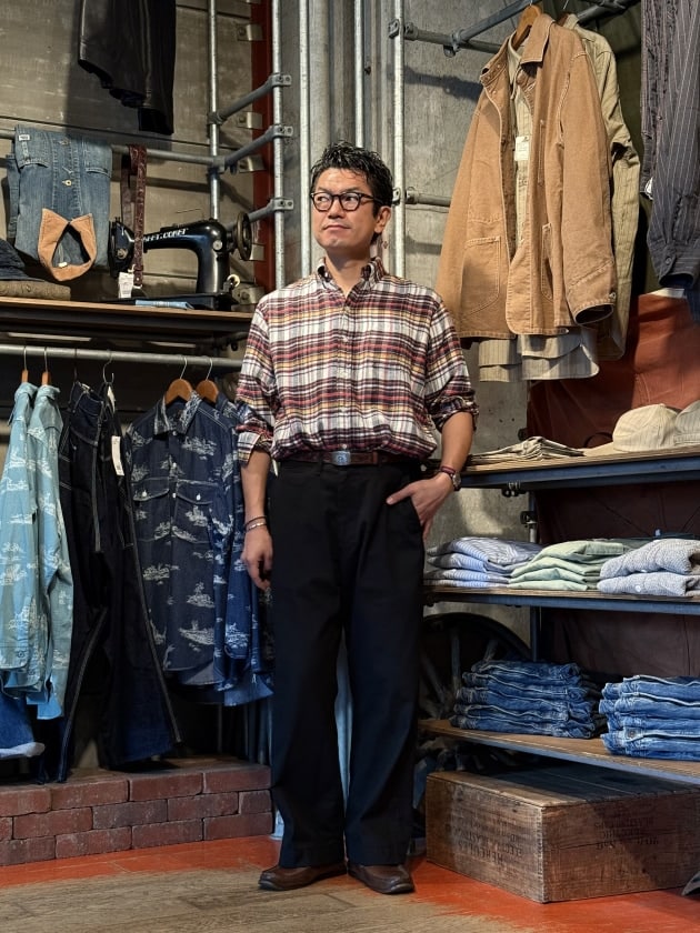 インディアン フランネルのBUTTON DOWN｜ビームス プラス 原宿｜BEAMS