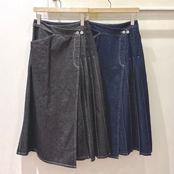 BEAMS BOY（ビームス ボーイ）ラップ プリーツ スカート（スカート