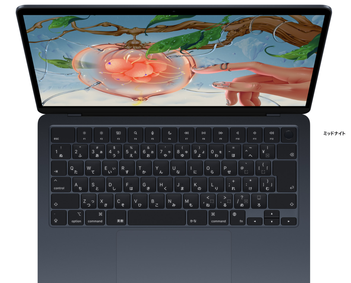 MacBook AirのUS キーボードとUKキーボードを比較する - 小説とIT