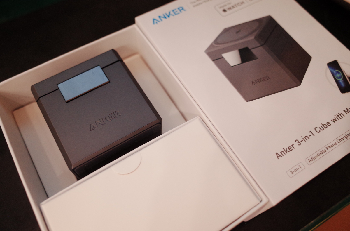 レビュー】Anker 3-in-1 Cube with MagSafe｜これ1つで充電がもっと