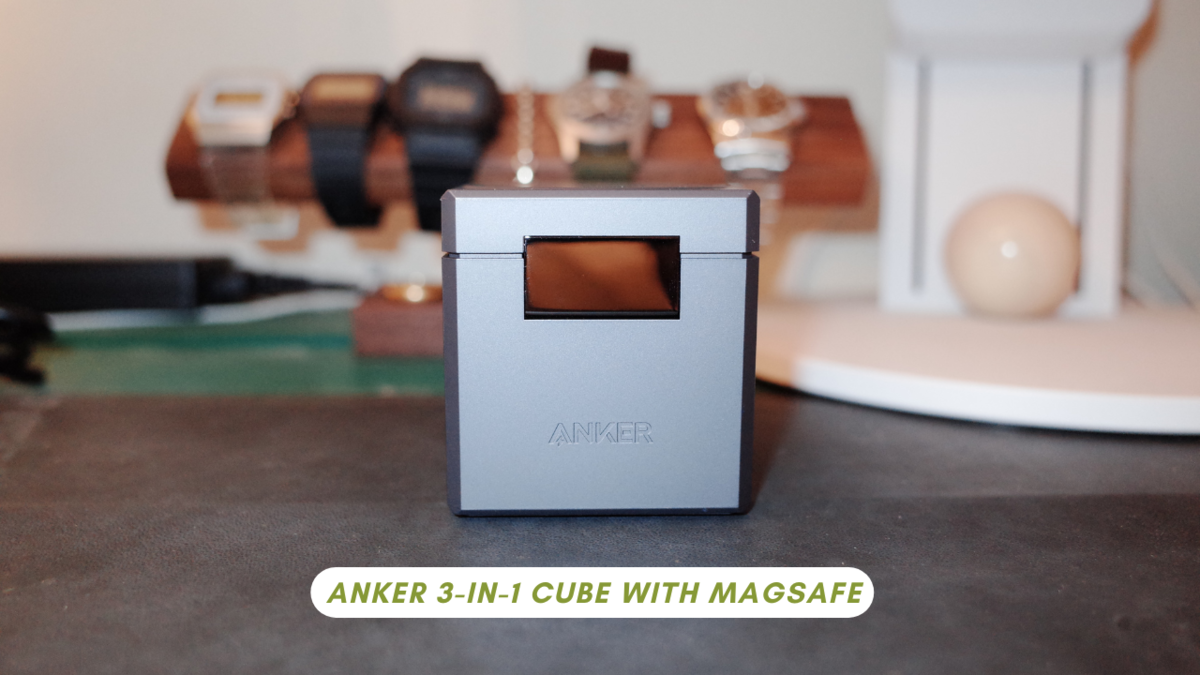 レビュー】Anker 3-in-1 Cube with MagSafe｜これ1つで充電がもっと