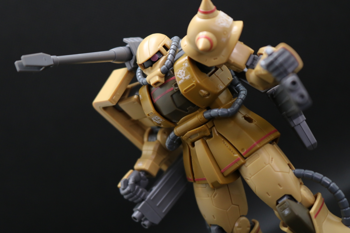 ガンプラ】HG ザク・ハーフキャノン レビュー - たなかの趣味の沼