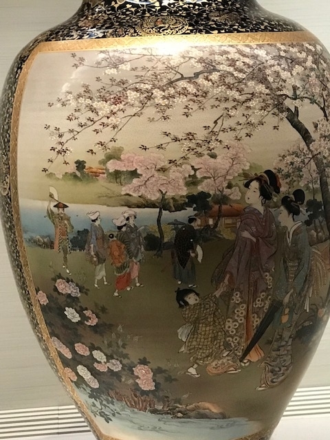錦光山宗兵衛（Sobei Kinkozan）の京薩摩（Kyo-SATSUMA) in 薩摩伝承館