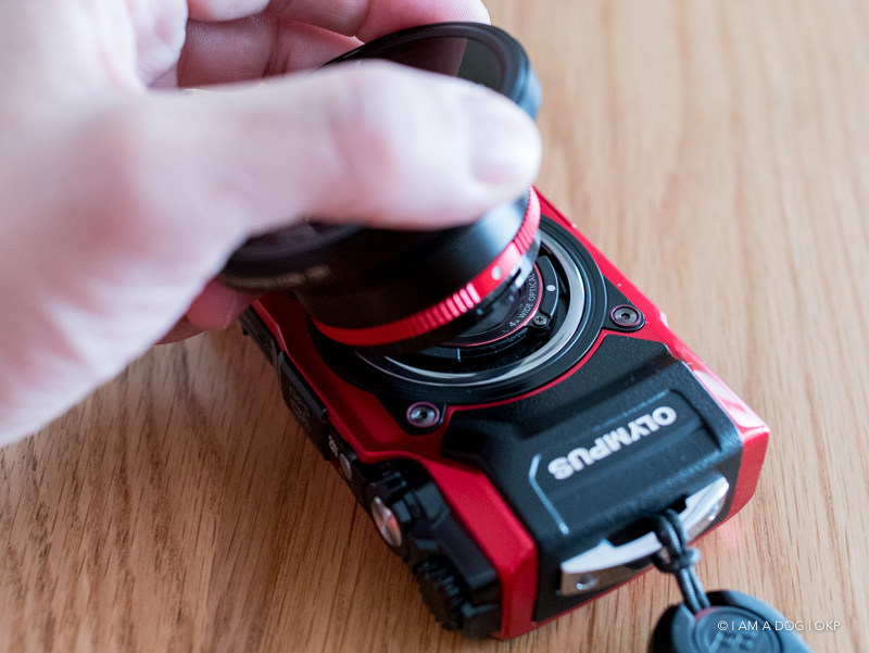 防水カメラOLYMPUS TG-5で広角が撮れるようになるフィッシュアイ