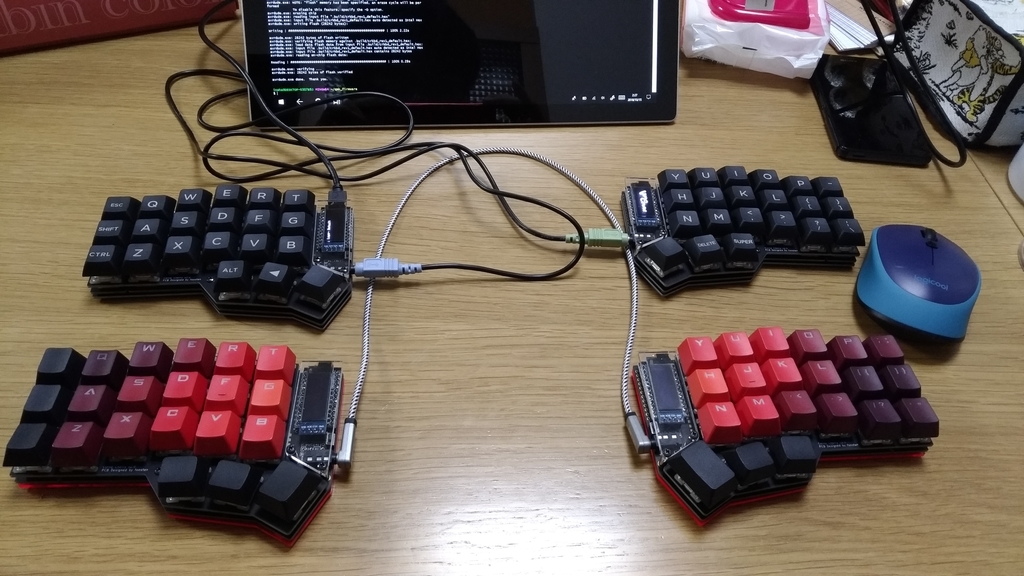 自作キーボードキット「Corne Cherry」のレビュー - 自作キーボード