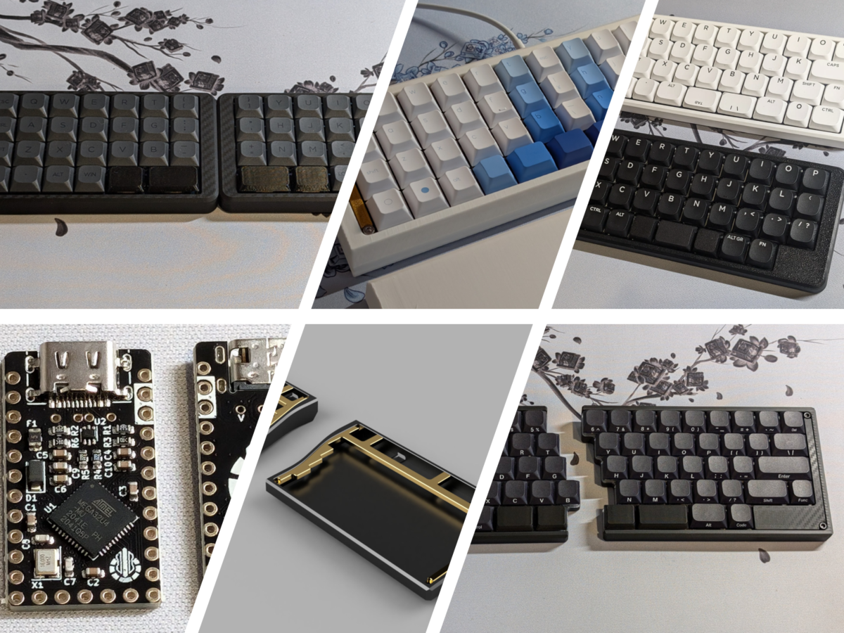 今年やった自キカツを振り返るよ！（in 2024） - 自作キーボード温泉街