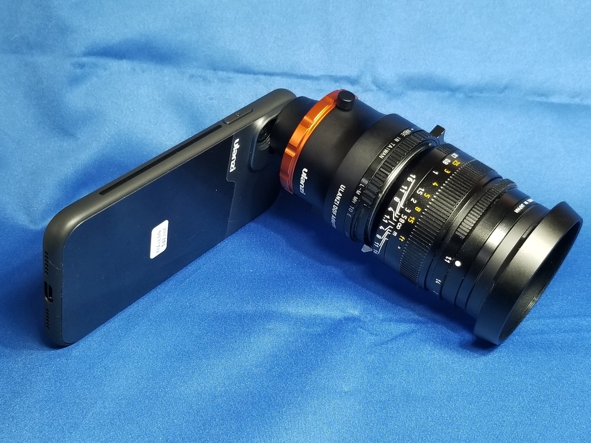 iPhone 11とオールドレンズ】ulanzi DOF adapterはiPhoneとオールド