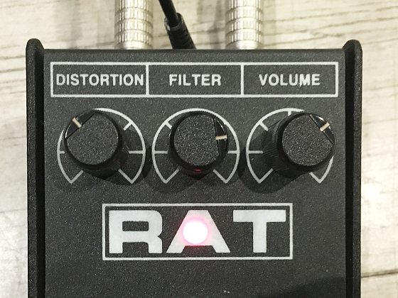 RAT2・ディストーションのスタンダードなセッティング【Marshall