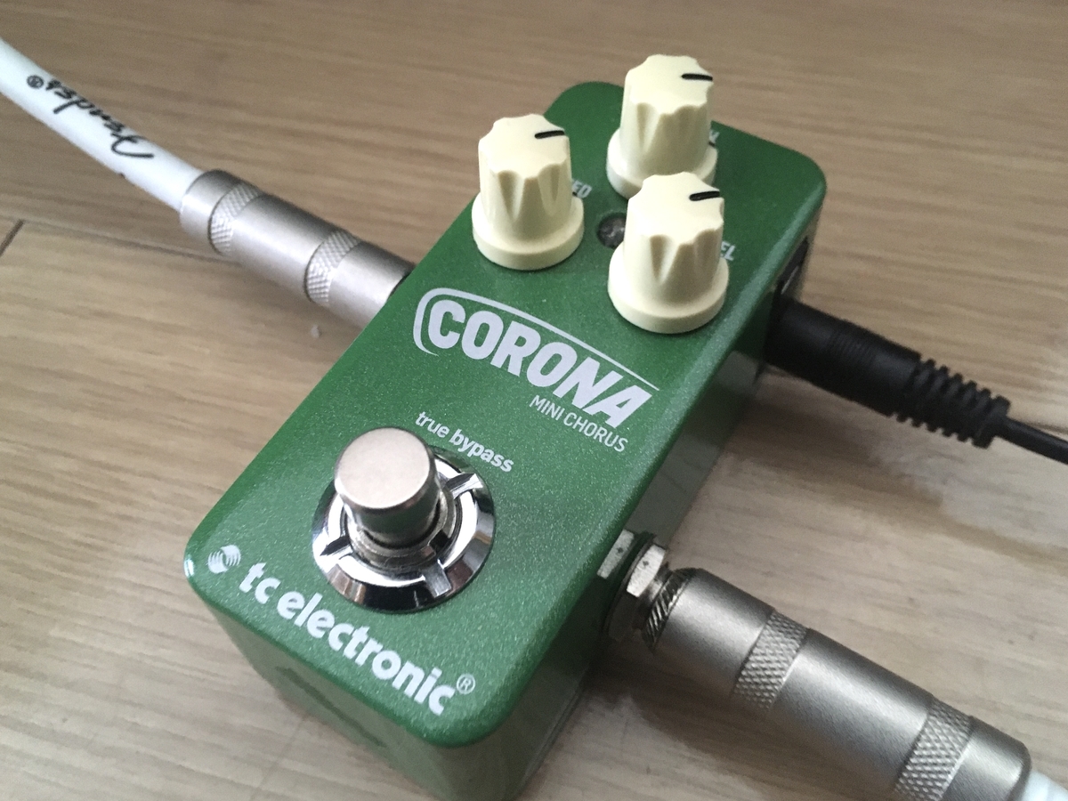 自然なコーラスサウンド】TC ELECTRONIC Corona Mini Chorus【review