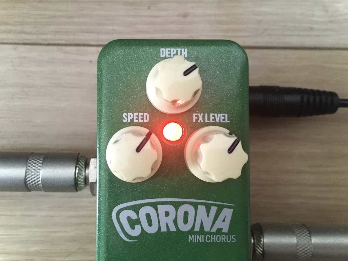 自然なコーラスサウンド】TC ELECTRONIC Corona Mini Chorus【review