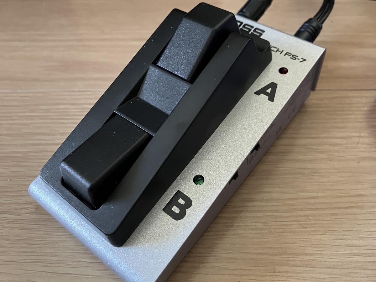 便利】BOSS GT-1にFS-7・デュアルフットスイッチを接続して使う方法と
